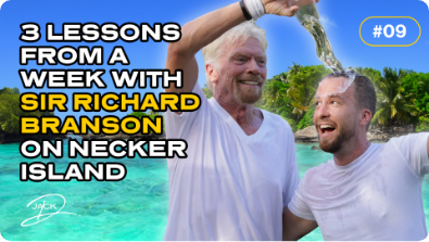 3 lessons from a week on necker island - <br> <span class='ecompi-yellow-span-text'>sir Richard branson</span>