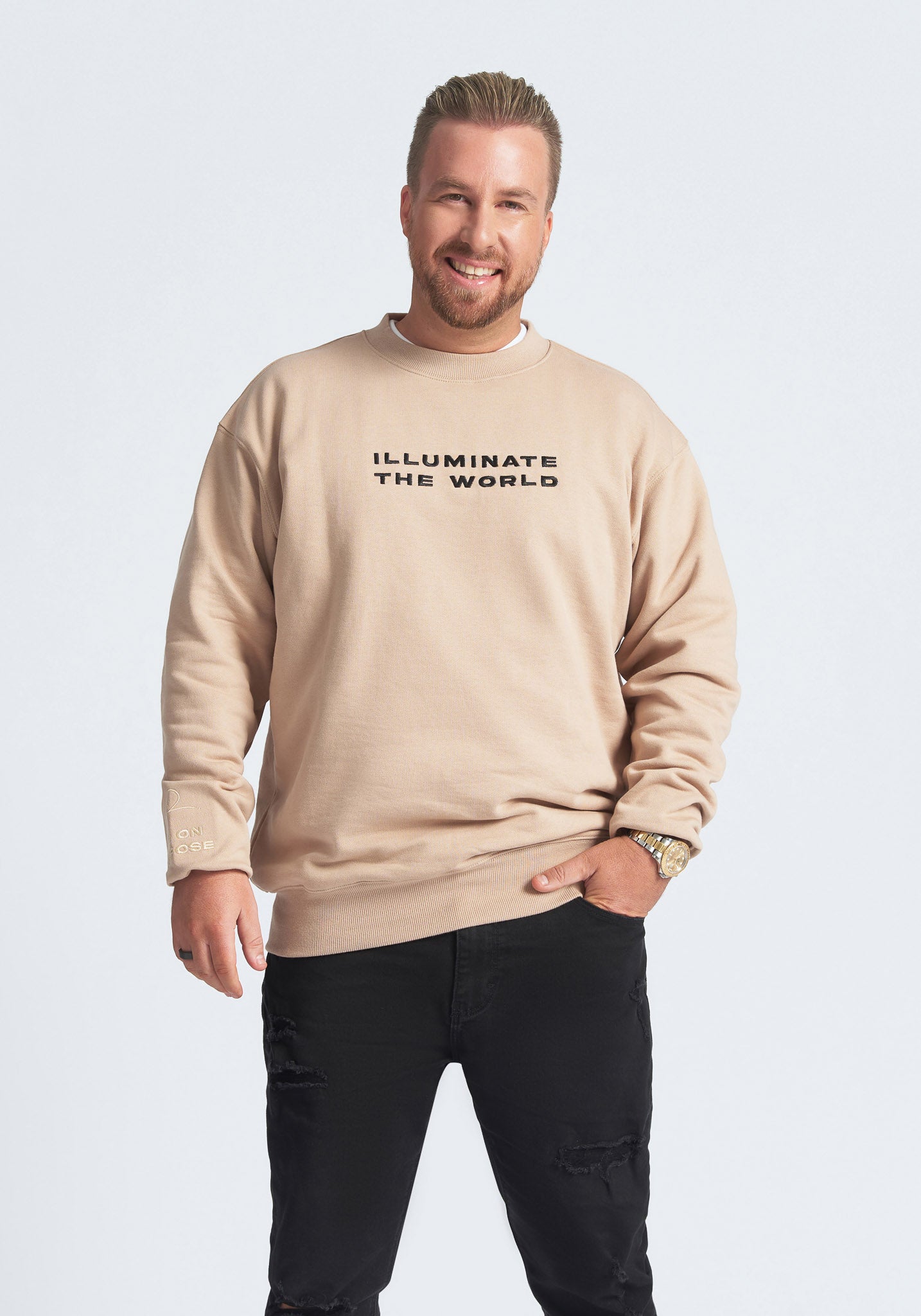 “Illuminate The World” Crewneck Jumper