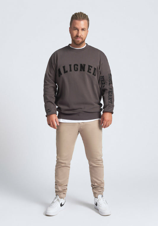 “Aligned” Crewneck Jumper